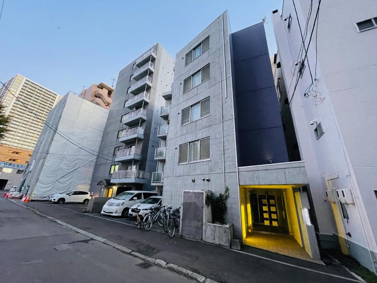新規open デザインms 札幌都心ｴﾘｱ ｻｰﾋﾞｽｱﾊﾟｰﾄﾒﾝﾄsapporo札幌駅西 3-5 Exteriör bild
